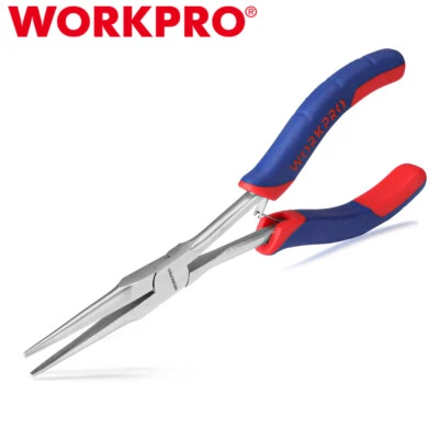 WORKPRO 7 Inches Long Reach Needle Nose Pliers Mini Small Extra Long Nose Pliers - Image 1 of 4