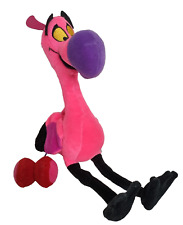 Vintage Disney Fantasia 2000 Carnival of the Animals Flamingo Plush Bean Bag Toy