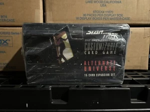 Star Trek TNG ccg Alternate Universe Expansion Set Box Limited Edition - Picture 1 of 6