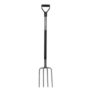 Fiskars Ergonomic Spatengabel Gartengabel Mistgabel Gartenzubehör Grau 122 cm - Bild 1 von 1