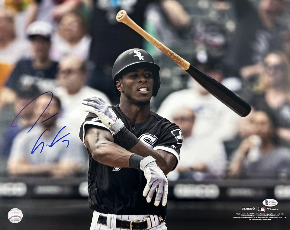 Tim Anderson Chicago White Sox Signed Autographed 16x20 Bat Flip Photo COA Blue - Image 1 of 1