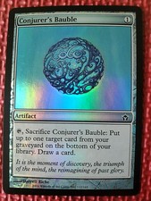 MtG Foil CONJURER'S BAUBLE 112/165 Fifth Dawn 5DN Ships WORLDWIDE Magic NM-
