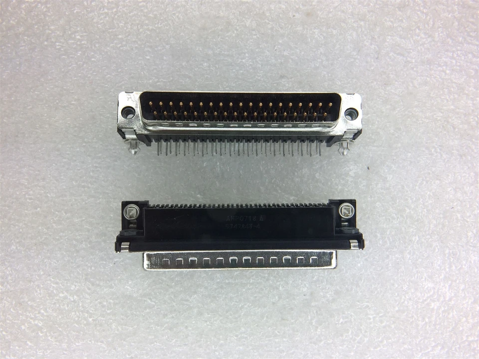 5747843-4 TYCO CONN D-SUB PLUG 37POS R/A SOLDER ROHS 2 PIECES - Image 1 of 2