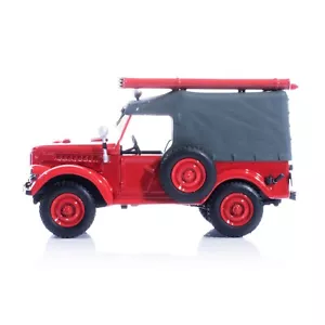 GAZ-69 (PMG-20) Departamento de Bomberos Rojo Diecast Modelo 1:43 ANS003R - Imagen 1 de 3