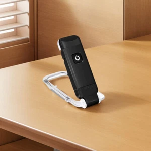 USB Rechargeable Book Light Portable Clip-on LED Reading Light Lamp (Black) - Bild 1 von 6