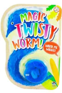Magic Worm Toys, Twisty Toy On A String Wiggly Fuzzy Worm Trick Toys Carnival  - Picture 1 of 1