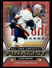 2005 Upper Deck NHL All-Time Greatest Finalist #26 Olli Jokinen