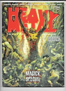 Revista Heavy Metal #286 B Magick Special 2017 cubierta Frazetta bien/en buen estado Est 1977 - Imagen 1 de 8