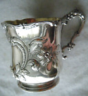 Hyde & Goodrich, New Orleans, "Rococo" Circa 1855 Coin Silver Mug