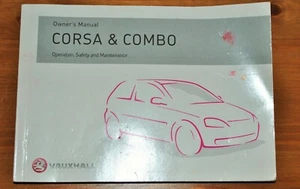 Vauxhall Corsa & Combo Owner's Manual, January 2005, TS1541-B-05 - Picture 1 of 3