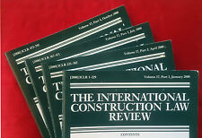 International Construction Law Review, vol. 17 (2000) complete volume