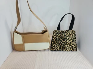 Neue Parade Damenhandtasche Schultertasche und kleiner Leopardenmuster EUC! - Bild 1 von 9