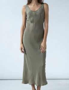 Shaina Mote Murano Dress in Laurel (Green), S, BNWT RRP $494 - Foto 1 di 7