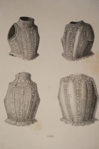 CUIRASSES FRANCAISES XVIIe XVIIIe ROCKSTUHL 1835 GRAVURE RUSSIE ARMES R3511 - Photo 1/4