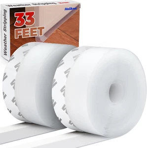 Door Weather Stripping Seal Strip, Adhesive Sealing Tape for Draft Stopper - Picture 1 of 12