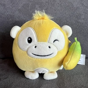 Milo Monkey Banana Plush Squishy Lovey Stuffed Animal Going Bananas Funny Gift - Picture 1 of 8