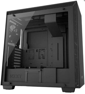 NZXT CA-H700W-BB H700i Tempered Glass Black Steel ATX Mid Tower *Dented* - Afbeelding 1 van 8