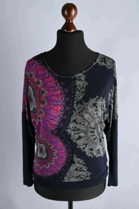 Girls Desigual Light Multicolored Jumper Size 11 - 12 Years / L - Picture 1 of 7
