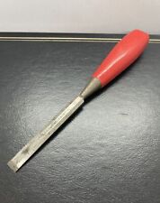 Footprint Tool Chisel Made Sheffield England  1/2" , Red Handle