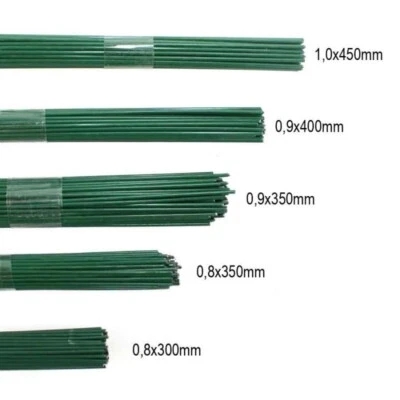 2,5kg Blumendraht grün lackiert Steckdraht Basteldraht Bindedraht alle Größen - Bild 1 von 2