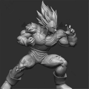 vegeta dragon ball resina 200mm sin pintar gran detalle - Imagen 1 de 2