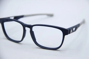 NEW ADIDAS SP5077 092 MATTE NAVY GREY AUTHENTIC DESIGNER EYEGLASSES 54-15 - Picture 1 of 4