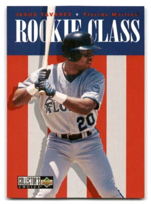 Jesus Tavarez 1996 Collector's Choice Baseball #26 Florida Marlins - Image 1 of 2