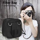 9 Slot Camera Lens Filter Case Carrying Pouch Bag Wallet Box for 25-95mm Filters