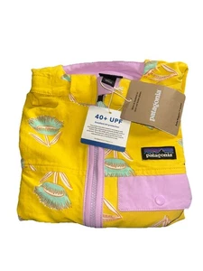 Patagonia Jacket Toddler Kids 4T Baby Baggies Hooded Brand New - Picture 1 of 3