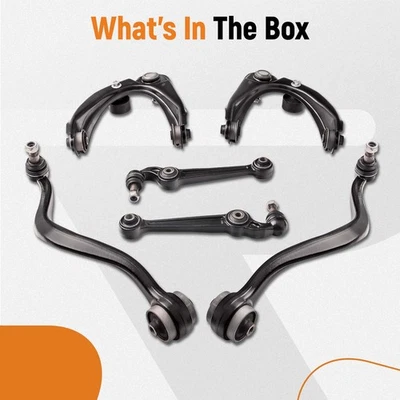 6 Pcs Suspension Kit Upper & Lower Control Arm for Lincoln MKZ 2008 - 2012 - Image 1 of 4