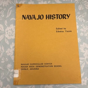 Rare 1971 NAVAJO HISTORY BY ETHELOU YAZZIE VOLUME 1 1st Edition! Native American - Picture 1 of 9