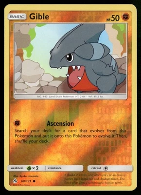 Gible SM - Forbidden Light 60/131 Pokemon TCG - Image 1 of 2