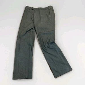 Lauren Ralph Lauren Herren Anzughose klassische Passform vorne flach grau 34 x 32 Stretch - Bild 1 von 16