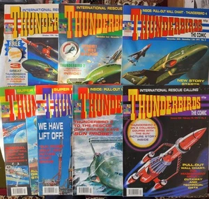 SEVEN Thunderbirds Vintage British Comics (1991/92) - Imagen 1 de 4