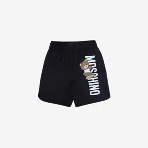 (Kids) Moschino Teddy Logo Short Pants Black - Picture 1 of 1