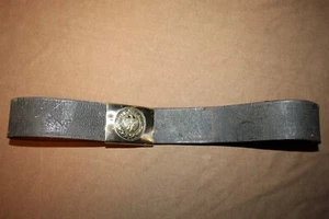 Scarce Original Pre WW2 (1919-1936) German Army Reichswehr Buckle w/Leather Belt - Picture 1 of 17