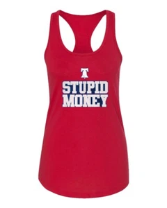 Philadelphia Phillies STUPID MONEY PINSTRIPES Bryce Harper Racerback Tank Top - Picture 1 of 4