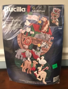 Bucilla Noah's Ark Felt Stocking Kit #83662 New/Unopened 1992 - Picture 1 of 4