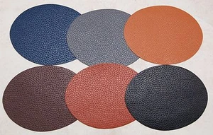Faux Leather Elbow Patches x 2 Iron on, Washable Choice of Colours - Picture 1 of 9