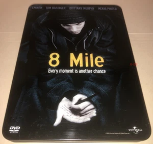 Eminem movie 8 Mile DVD Limited Edition Tin Case Korea press REGION 3 - Picture 1 of 11