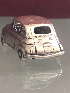 Fiat 500 Anni 50/60, microfusione in Argento 800 Manifattura città Arezzo - Foto 1 di 18