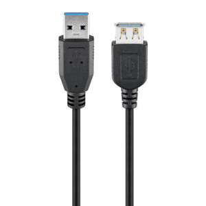 1,8m USB 3.0 Verlängerungskabel SuperSpeed Verlängerung Kabel A-Stecker A-Buchse