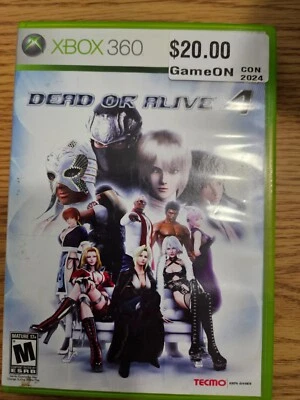 Dead or Alive 4 (2005) - CIB w/ Manual - Microsoft Xbox 360 - Image 1 of 3