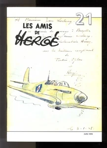 LES AMIS DE HERGE N°21 JUIN 1995 EDITION ORIGINALE TINTIN TTBE - Picture 1 of 2