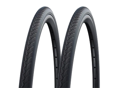 2x Schwalbe Marathon Plus 25-540 Rollstuhlreifen SmartGuard 24x1.00 Mantel