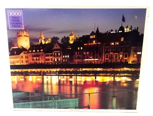 Rainbow Works Jigsaw Puzzle 1,000 Pieces Luzern, Switzerland FACTORY SEALED BOX - Picture 1 of 3