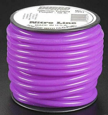 Dubro 2241 Nitro Glow Engine Fuel Line Purple 50 Feet 3/32 Inner Diameter Medium - Image 1 of 3