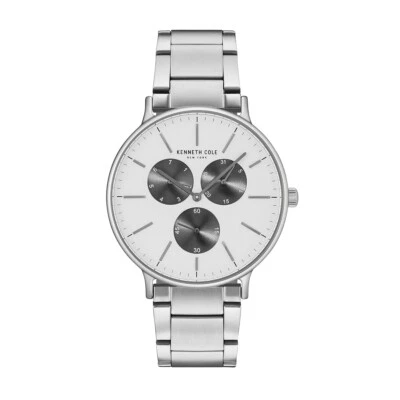 Kenneth Cole New York Uomo Orologio da Polso Acciaio Inox KC14946007 - Immagine 1 di 3