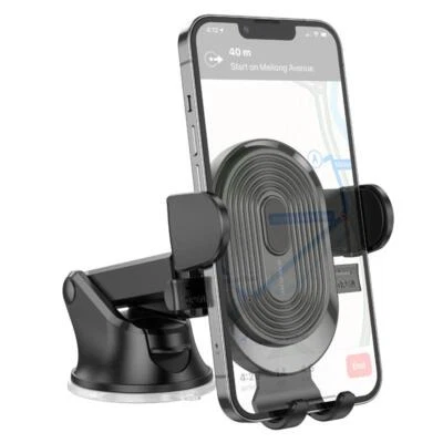 Universal in Car Mobile Phone Holder Dashboard Mount 360° Rotating - Image 1 of 4