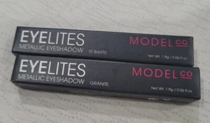 2x Model Co Konvolut Metallic Eyeshadow St Barts & Granite - Bild 1 von 1